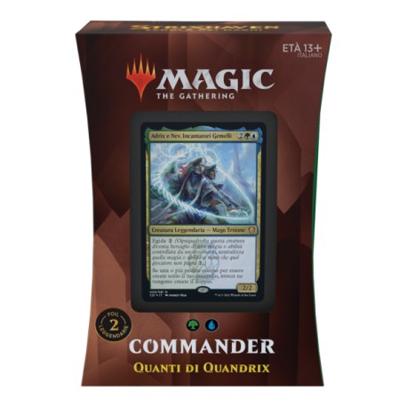 MAZZI DI MAGIC COMMANDER QUANTI DI QUANDRIX VERDE HASBRO WIZARDS