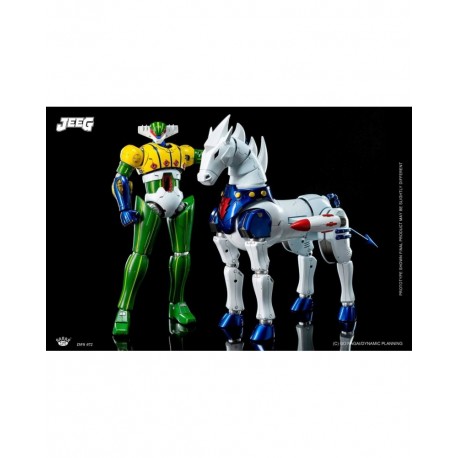 Diecast Figure Series Kotetsu Jeeg e Pantheroid KING ARTS