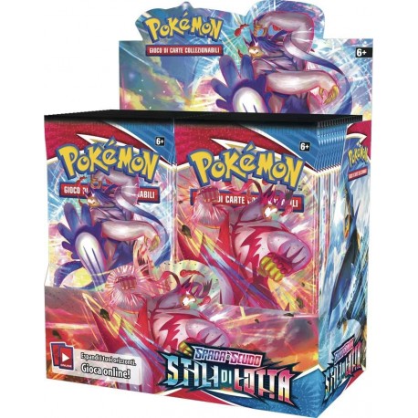 BUSTE POKEMON SPADA E SCUDO STILI DI LOTTA BOX POKèMON COMPANY
