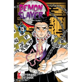 DEMON SLAYER KIMETSU NO YAIBA DI KOYOHARU GOTOUGE n. 15