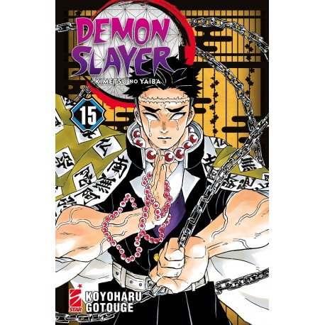 DEMON SLAYER KIMETSU NO YAIBA DI KOYOHARU GOTOUGE n. 15