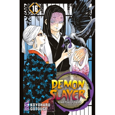 DEMON SLAYER KIMETSU NO YAIBA DI KOYOHARU GOTOUGE n. 16
