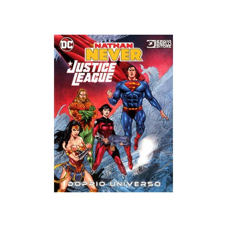 NATHAN NEVER JUSTICE LEAGUE JUSTICE COVER n. 0