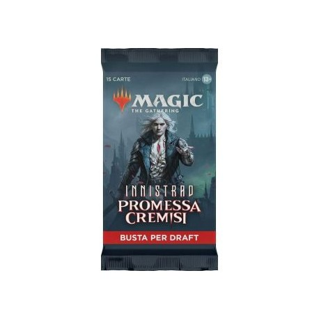 BUSTE MAGIC INNISTRAD PROMESSA CRIMISI HASBRO WIZARDS