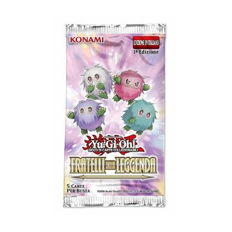 BUSTE YUGIOH FRATELLI DELLA LEGGENDA KONAMI