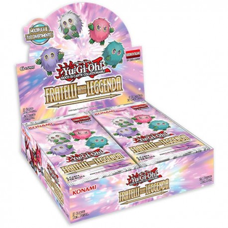 BUSTE YUGIOH FRATELLI DELLA LEGGENDA BOX KONAMI