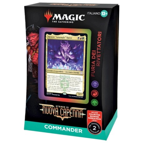 MAZZO MAGIC COMMANDER STRADE CAPENNA FURIA HASBRO WIZARDS