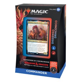 MAZZO MAGIC COMMANDER DD DISSENSO DRACONICO HASBRO WIZARDS