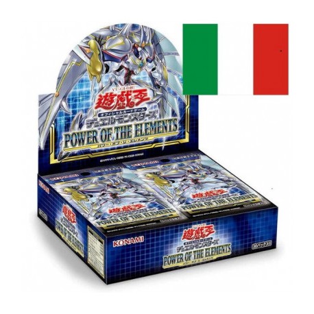 BUSTE YU GI OH POTERE DEGLI ELEMENTI BOX KONAMI CORPORATION UPPER DECK