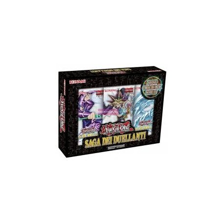 YUGIOH BOX SPECIALE SAGA DEI DUELLANTI 3 BUSTE KONAMI