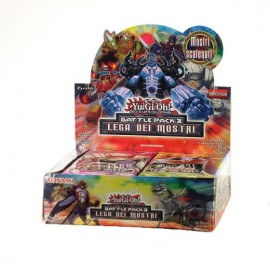 BUSTE YU GI OH BATTLE PACK 3 LEGA MOSTRI BOX KONAMI CORPORATION UPPER DECK