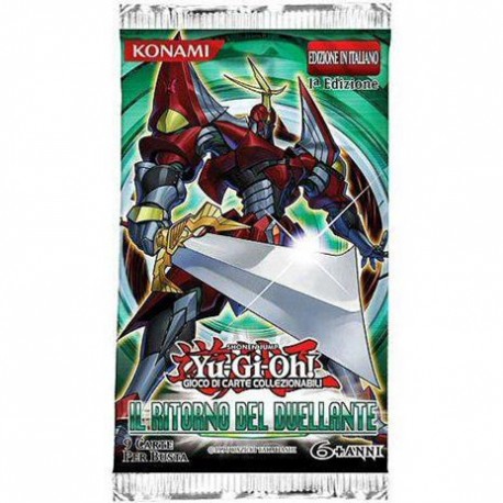 BUSTE YU GI OH RITORNO DEL DUELLANTE KONAMI CORPORATION UPPER DECK