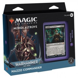 MAZZO MAGIC COMMANDER WAR 40 MONDI DINASTIE NECRON HASBRO WIZARDS