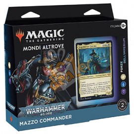 MAZZO MAGIC COMMANDER WAR 40 MONDI FORZE DELL’IMPERIUM HASBRO WIZARDS