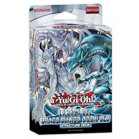 MAZZO DI YUGIOH SAGA DEL DRAGO OCCHI BLU KONAMI