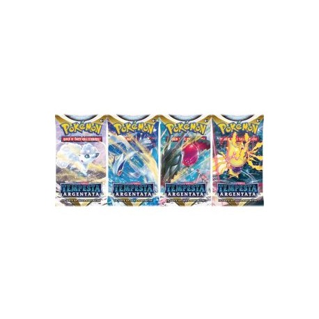 BUSTE POKEMON SPADA SCUDO TEMPESTA ARGENTATA POKèMON COMPANY