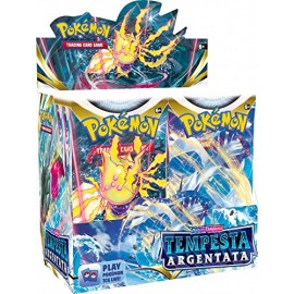 BUSTE POKEMIN TEMPESTA ARGENTATA BOX POKèMON COMPANY