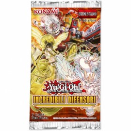 BUSTE DUEL YU GI OH INCREDIBILI DIFENSORI KONAMI CORPORATION UPPER DECK