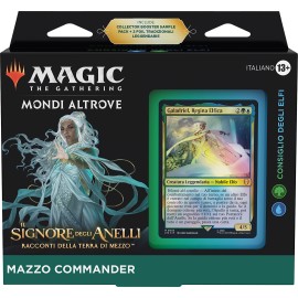 MAZZO MAGIC COMMANDER SIGNORE ANELLI CONSIGLIO ELFI HASBRO WIZARDS
