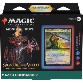 MAZZO MAGIC COMMANDER SIGNORE ANELLI ESERCITI MORDOR HASBRO WIZARDS
