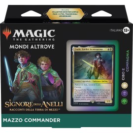 MAZZO MAGIC COMMANDER SIGNORE ANELLI CIBO COMPAGNIA HASBRO WIZARDS