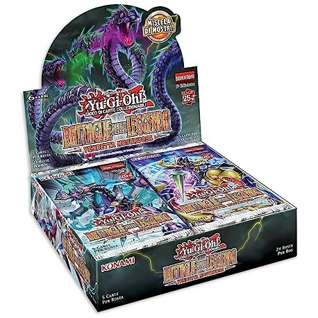 BUSTE YU GI OH battaglie della leggenda VENDETTA MOSTRUOSA BOX KONAMI CORPORATION UPPER DECK