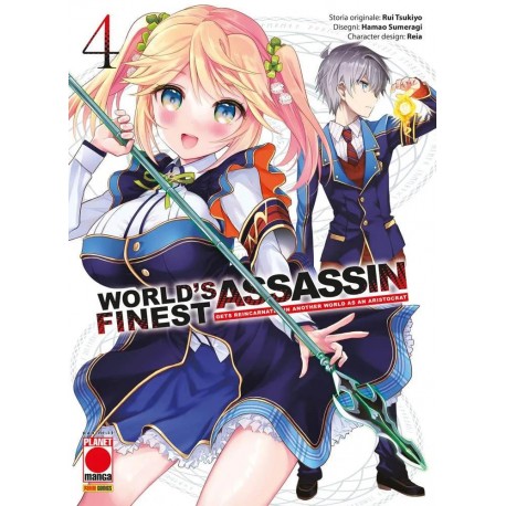 WORLD'S ASSASSIN FINEST DI TSUKIYO E REIA n. 4