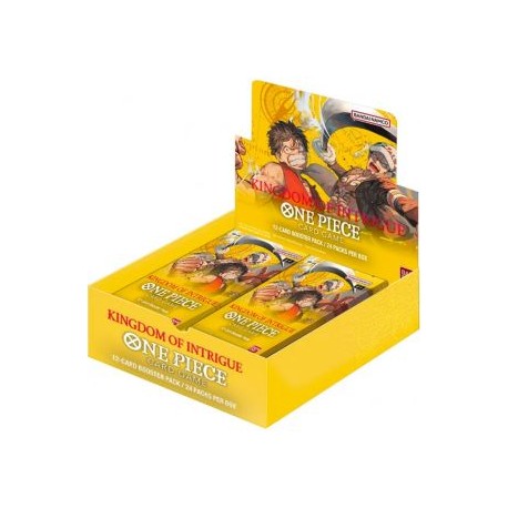 BUSTE ONE PIECE CARD GAME KINGDOMS OF INTRIGUE OP4 BOX BANDAI