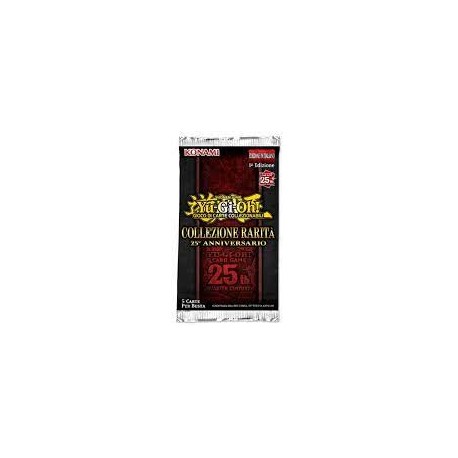 BUSTE DI YUGIOH COLLEZIONE RARITA' 25 ANNIVERSARIO KONAMI