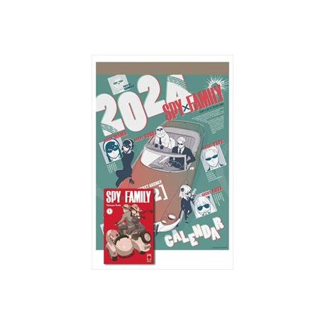 CALENDARIO 2024 SPY FAMILY CON RISTAMPA 1 VARIANT n. 1