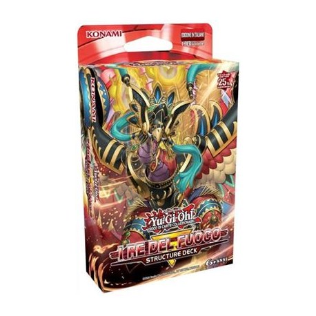 MAZZO DI YUGIOH RE DEL FUOCO KONAMI