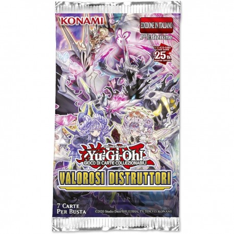 BUSTE YUGIOH VALOROSI DISTRUTTORI KONAMI