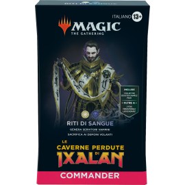 MAZZO COMMANDER CAVERNE PERDUTE IXALAN RITI DI SANGUE HASBRO WIZARDS