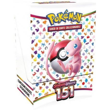 BUSTE POKEMON SPADA SCUDO 151 POKèMON COMPANY