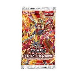 BUSTE YU GI OH battaglie della leggenda VULCANO BRUCIANIMA KONAMI CORPORATION UPPER DECK
