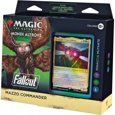 MAZZO MAGIC COMMANDER FALLOUT MINACCIA MUTANTE HASBRO WIZARDS