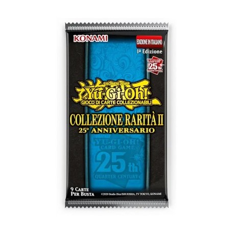 BUSTE DI YUGIOH COLLEZIONE RARITA' II 25 ANNIVERSARIO KONAMI