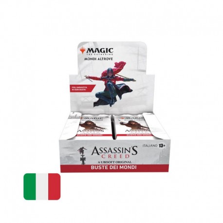 BUSTE MAGIC ASSASSINS CREED BUSTA GIOCO BOX HASBRO WIZARDS
