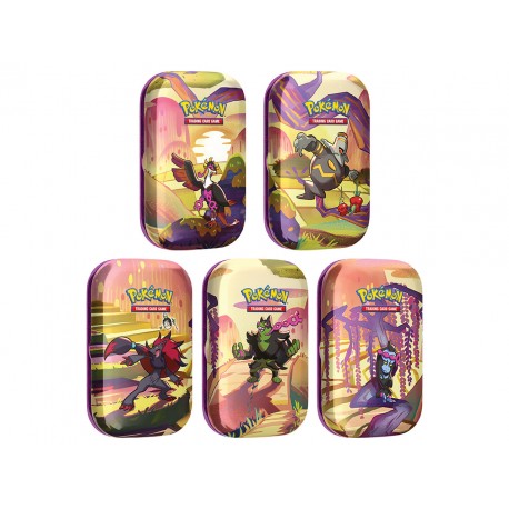 BUSTE POKEMIN SCARLATO E VIOLETTO SEGRETO FIABESCO TIN POKèMON COMPANY