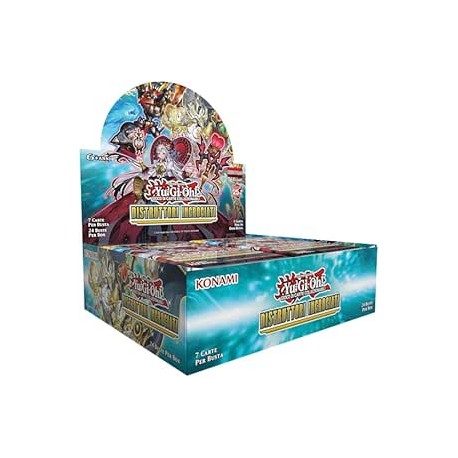 BUSTE DI YUGIOH DISTRUTTORI INCROCIATI BOX KONAMI