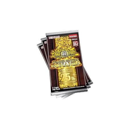 BUSTE DI YUGIOH COLLEZIONE BONANZA QUARTO DI SECOLO BOX KONAMI