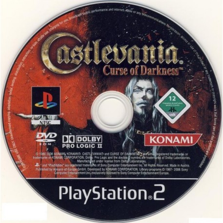 USATO CASTLEVANIA CURSE OF DARKNESS NO CUST PS2 USATO