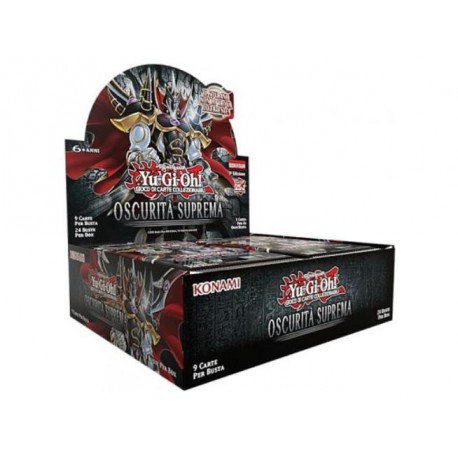 BUSTE YUGIOH OSCURITA' SUPREMA BOX KONAMI