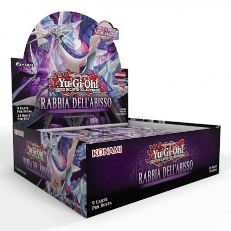 BUSTE DI YUGIOH RABBIA DELL'ABISSO BOX KONAMI