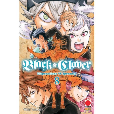 BLACK CLOVER GIURAMENTO DEL RAGAZZO DI YUKI TABATA RISTAMPA n. 8