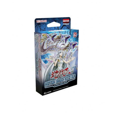 MAZZO YUGIOH DESTINO BIANCO OCCHI BLU KONAMI