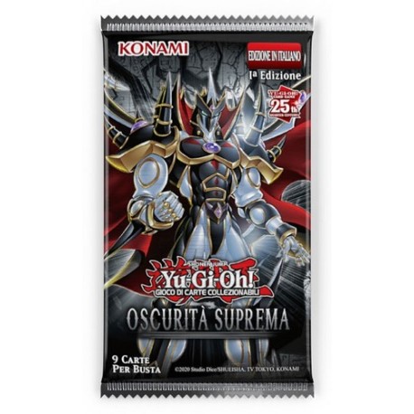BUSTE YUGIOH OSCURITA' SUPREMA KONAMI