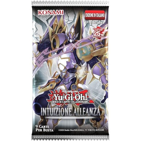 BUSTE YUGIOH INTUIZIONE ALLEANZA KONAMI