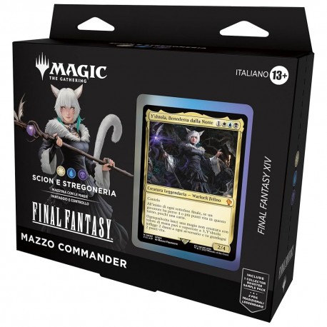 MAZZO MAGIC COMMANDER FINAL FANTASY SCION E STREGONERIA HASBRO WIZARDS
