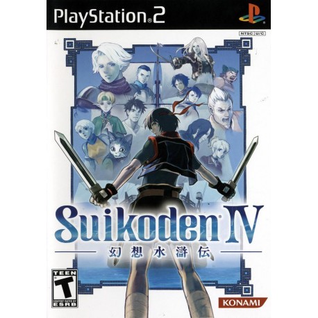 USATO SUIKODEN IV USA PS2 USATO